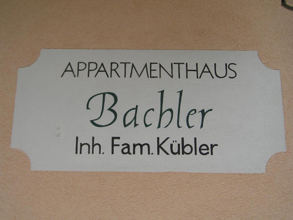 Appartmenthaus Bachler Ngoại thất bức ảnh